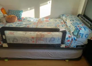 Barrera de Cama Extensible y Plegable