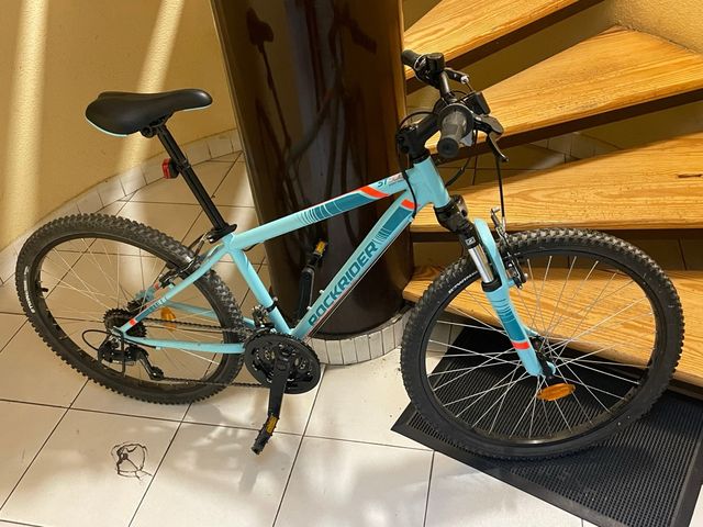 Bicicleta Rockrider ST 500 Decathlon talla 24 pulg