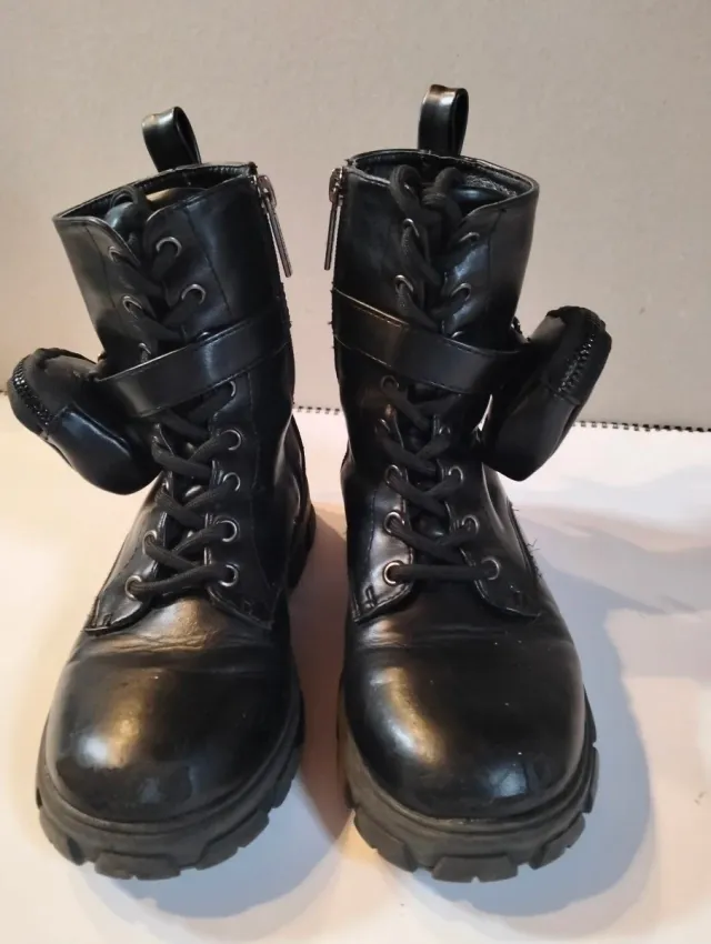 Botas Xti niña negras talla 33
