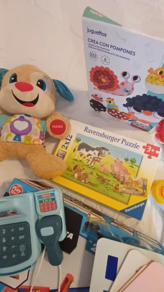 Lote de juguetes educativos