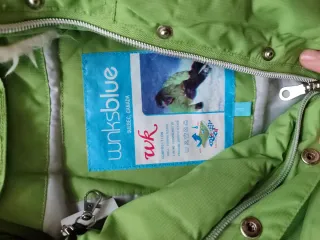 Mono de nieve verde Talla 4 años