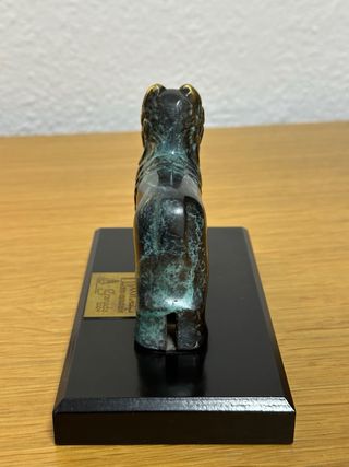 Figura Leon Alhambra en Bronce