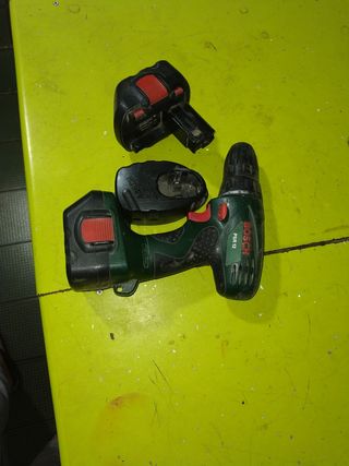Taladro Bosch PSR 12 con baterías