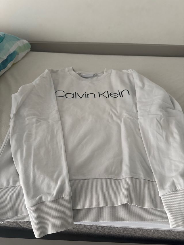 Jersey Calvin Klein Blanco