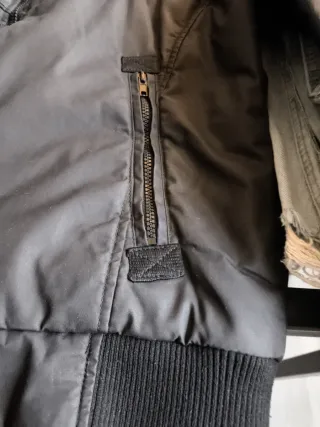 Cazadora Motorista Hombre Energie Negra.