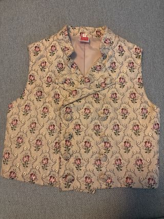 Chaleco fallero niño cruzado talla 10