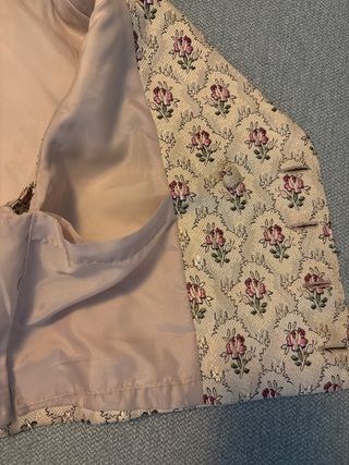 Chaleco fallero niño cruzado talla 10