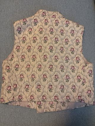 Chaleco fallero niño cruzado talla 10