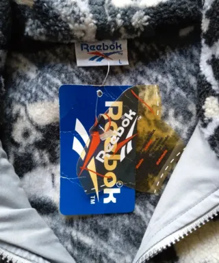 Chaqueta Polar Vintage Reebok - Bungee (Años 90)