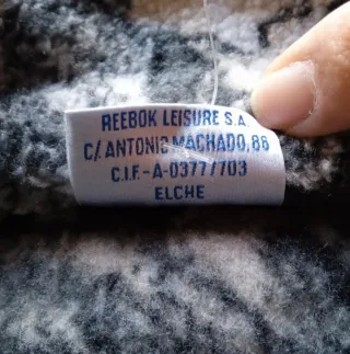 Chaqueta Polar Vintage Reebok - Bungee (Años 90)