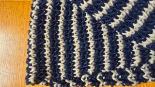 Bufanda azul marino talla única NUEVA