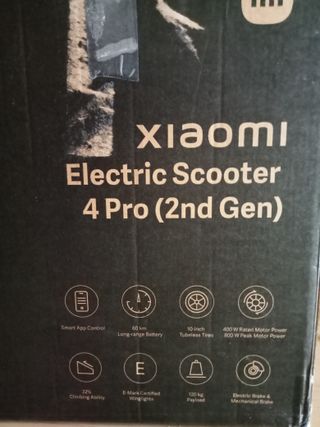 Patinete Xiaomi 4 Pro 60km Autonomía