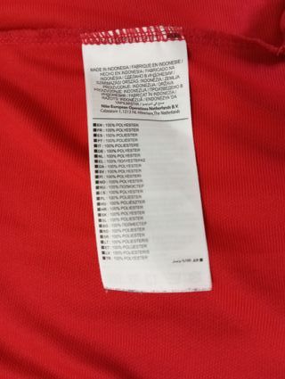 Chaqueta Deportiva Nike Roja Talla S