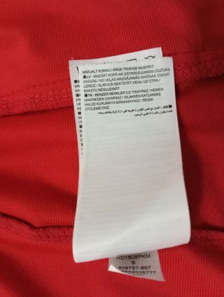 Chaqueta Deportiva Nike Roja Talla S