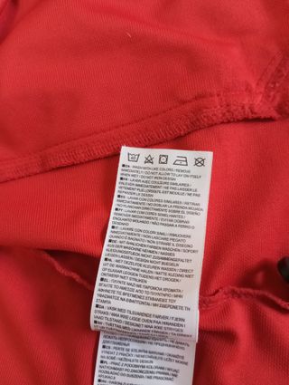 Chaqueta Deportiva Nike Roja Talla S