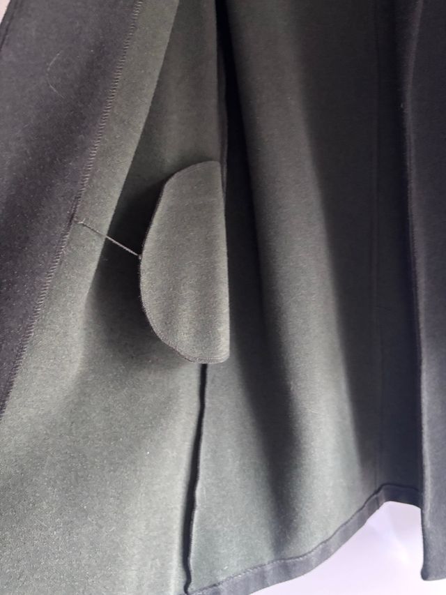 Abrigo ZARA verde oliva