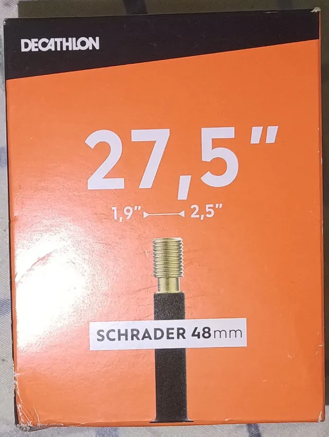 Cámara Bicicleta 27,5 Schrader 48mm