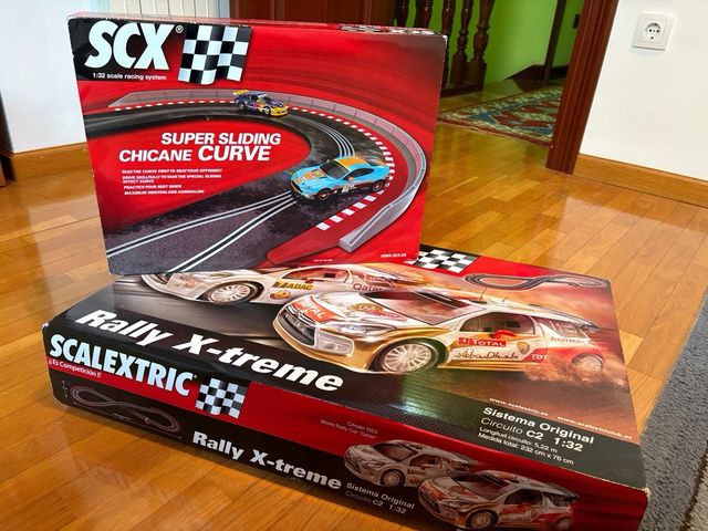 Scalextric Rally X-treme + Pista SCX