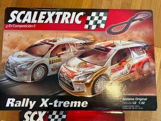 Scalextric Rally X-treme + Pista SCX