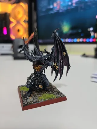 Belakor Demonio Warhammer Caos (falta un brazo)