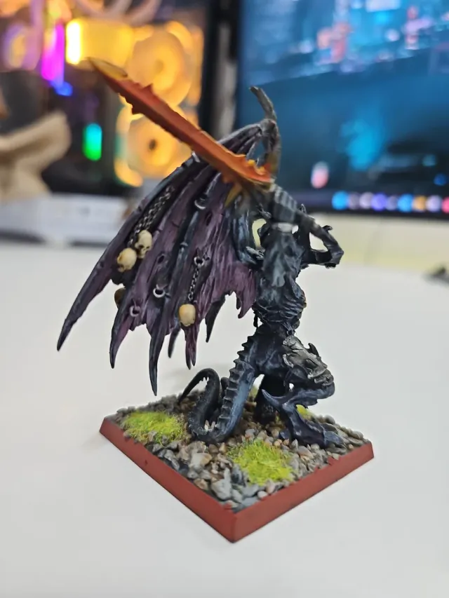 Belakor Demonio Warhammer Caos (falta un brazo)