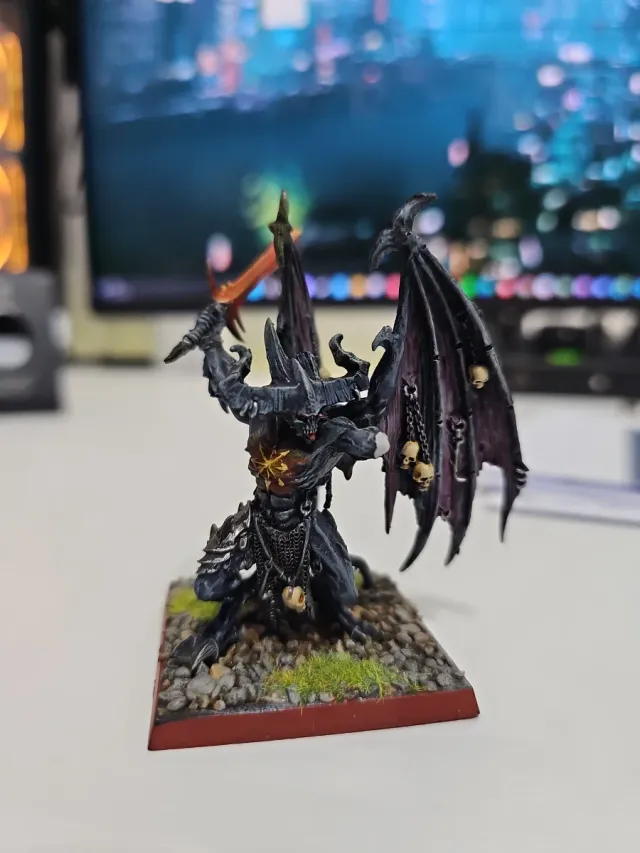 Belakor Demonio Warhammer Caos (falta un brazo)