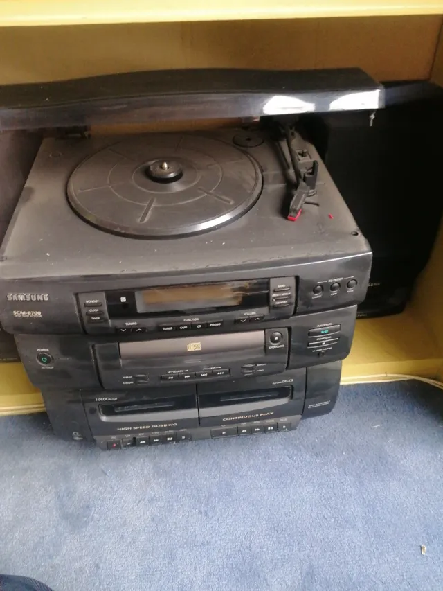 Minicadena Samsung Negra