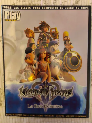 Guías Kingdom Hearts 3 + poster Square Enix