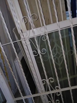 Reja de seguridad para puerta 120x2m