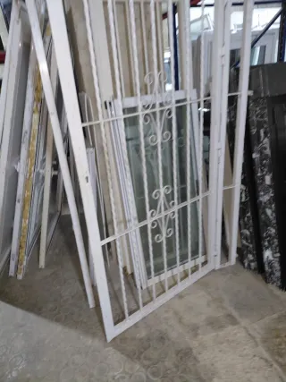 Reja de seguridad para puerta 120x2m