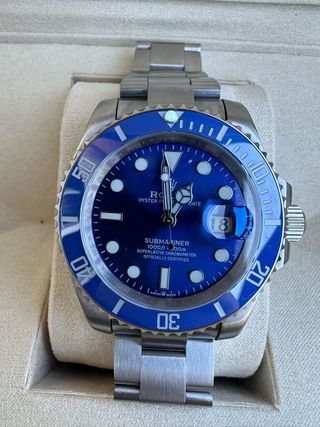 Rolex Submariner Azul