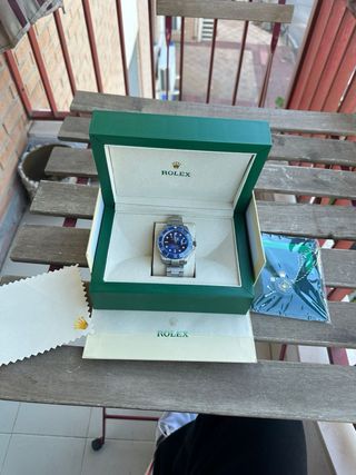 Rolex Submariner Azul