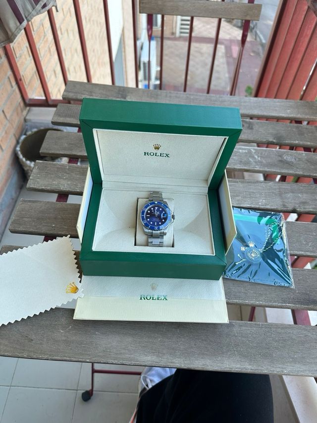 Rolex Submariner Azul