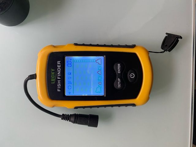 Sonda de pesca Lucky con cable