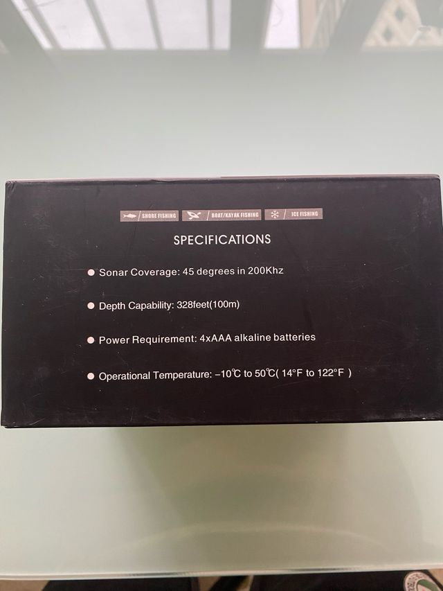 Sonda de pesca Lucky con cable