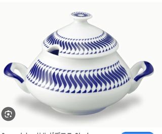 Sopera Sargadelos Azul y Blanca Porcelana