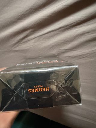 Perfume Hermes París Negro Naranja