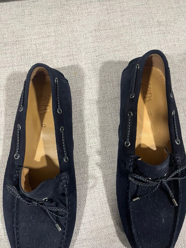 Náuticos Zara Azul Marino Talla 43