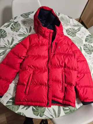 Abrigo niño Polo Ralph Lauren rojo