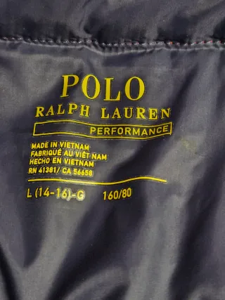 Abrigo niño Polo Ralph Lauren rojo