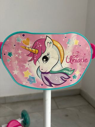 Patineta 3 Ruedas Unicornio Niña