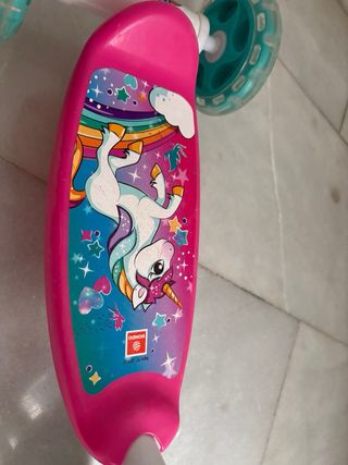 Patineta 3 Ruedas Unicornio Niña