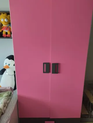 Cama infantil rosa