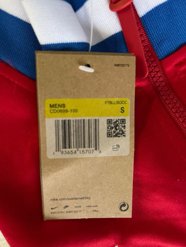 Chaqueta chándal Atlético de Madrid 25/26 talla S