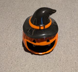 Porta candela zucca Halloween