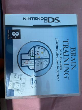 Juego Nintendo DS Brain Training y Sight