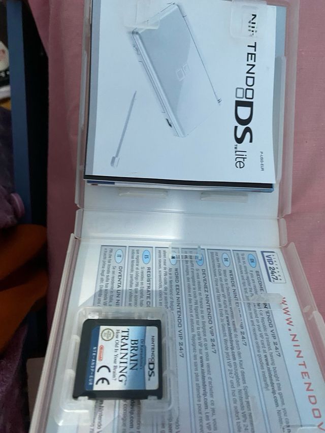 Juego Nintendo DS Brain Training y Sight