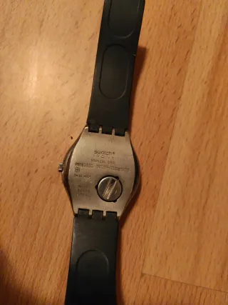 Reloj Swatch Irony Azul y Dorado