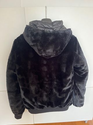 Chaqueta reversible terciopelo