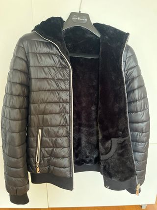 Chaqueta reversible terciopelo